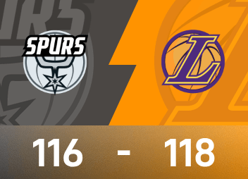 NBA戰報：東契奇35分9板13助，湖人118-116險勝馬刺